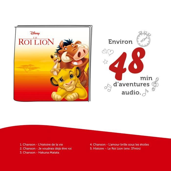Bebeboutik - tonies® - Figurine Tonie - Disney - Le Roi Lion - Figurine ...