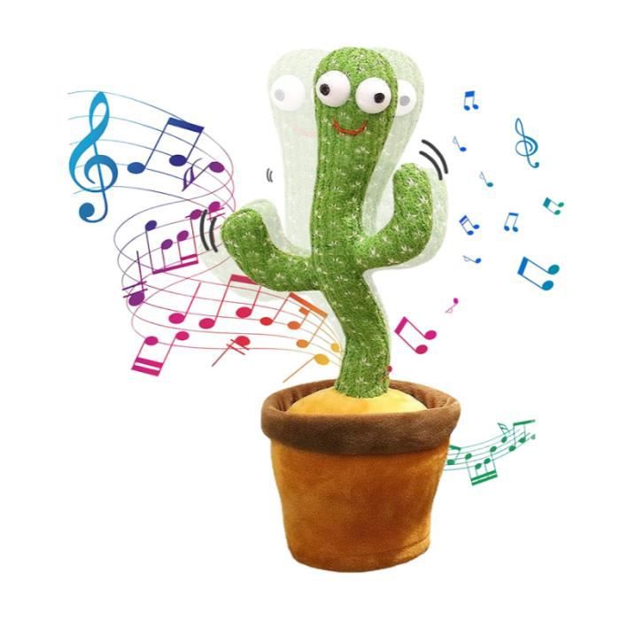 Jouet Cactus chantant et dansant Dancing Cactus