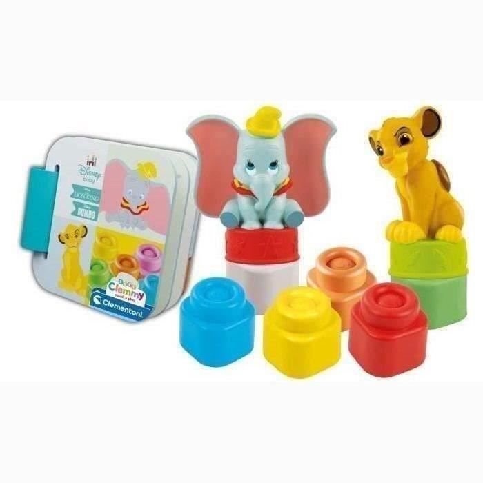 Bebeboutik Coffret Disney Classics Clemmy Disney Baby Clementoni 6 cubes Fabriqué en