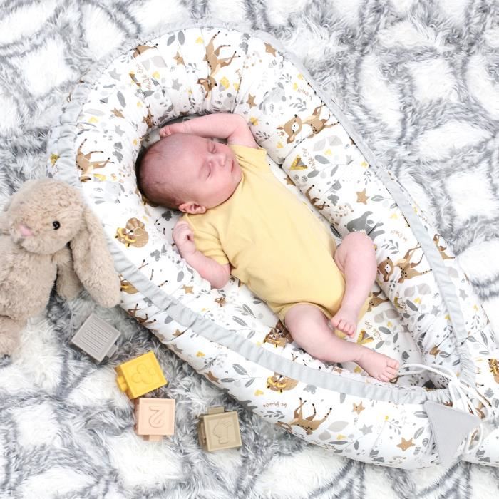 Bébé Oreiller Coussin de Sommeil Latéral pour Nouveau-Né Calé-bébé