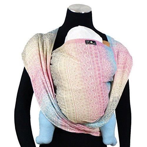 Bebeboutik Echarpe de Portage Didymos Prima Aurora Taille 7 Bleu 100 coton biologique