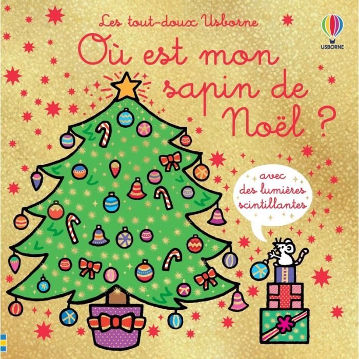 Bebeboutik Usborne Où est mon sapin de Noël Les toutdoux Usborne