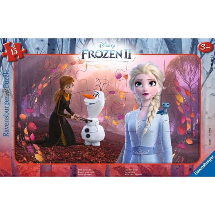 Numéro d'Art Elsa et Anna / Frozen La Reine des Neiges Ravensburger Moyen  Format