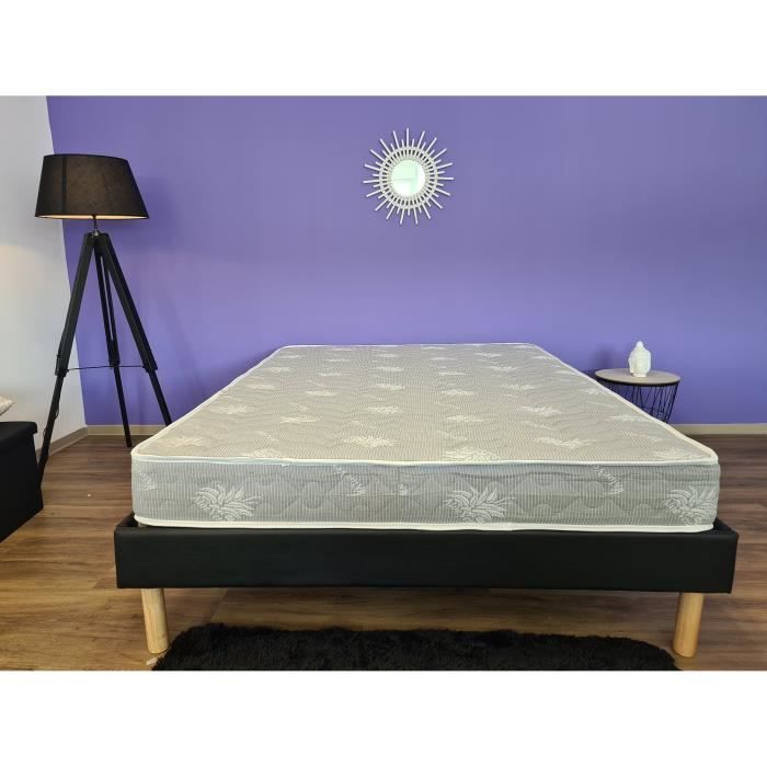 Lot de 2 Matelas Soutien Ferme Mémoire de Forme 80x200 x 14 cm + 2