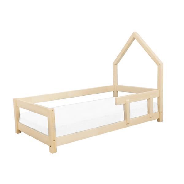 Lit enfant GENERIQUE Lit cabane enfant en bois lit au sol cadre de