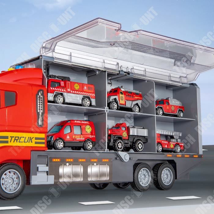 Camion de Pompier Télécommandé 62 cm - Fire Rescue - Cdiscount Jeux - Jouets