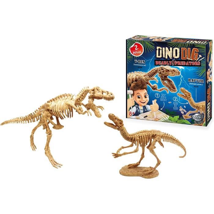 BUKI-DINO KIT - 4 MODÈLES ASSORTIS