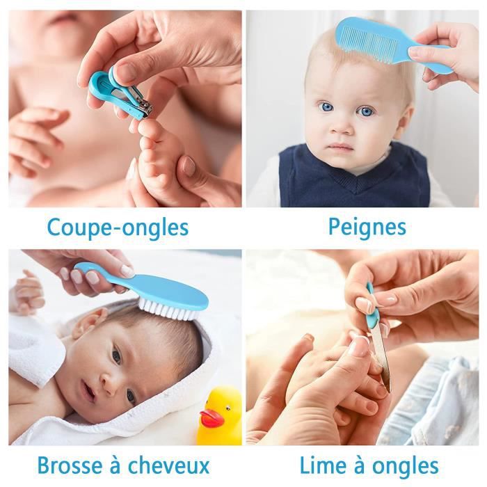 Trousse complète de soin pour bébé, 13 accessoires – Bébé CuuuTe