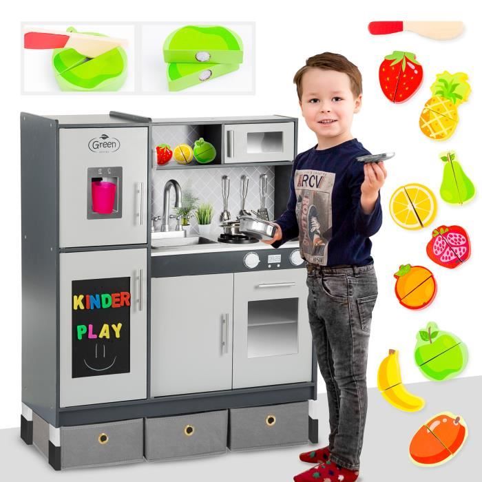 Accessoire Cuisine Enfant, 69 PCS Kit Cuisine Enfant, Ustensile