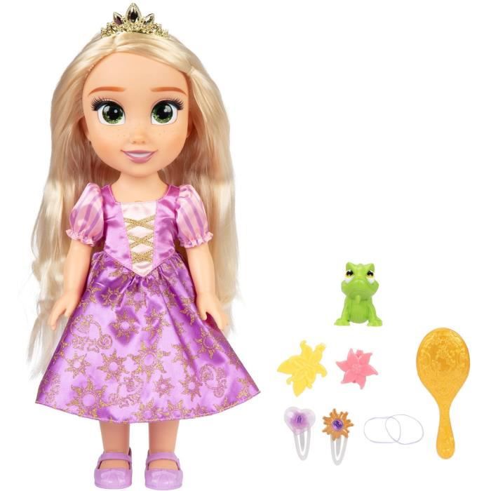 Mini poupée 15 cm Raiponce et Maximus - Disney Princesses Jakks