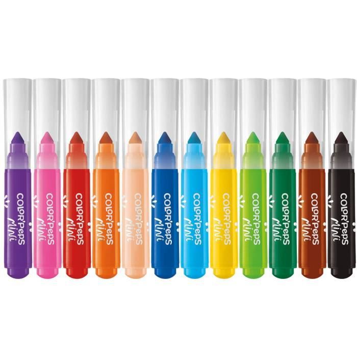 Trousse de 15 stylos feutres color'peps