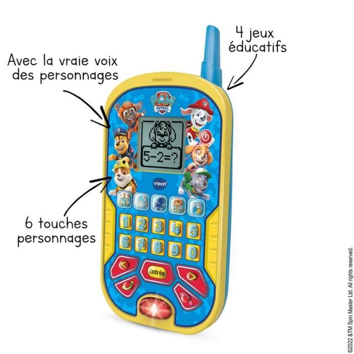Enfants Bébé Téléphone Jouet Musique Apprentissage Anglais Éducatif  Téléphone Portable Mobile Bleu