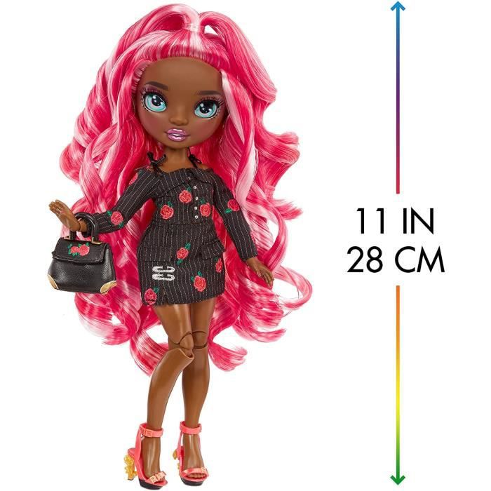 Poupée Mannequin Rainbow High - Rose - 27cm - Pour Enfant de 6 ans et plus