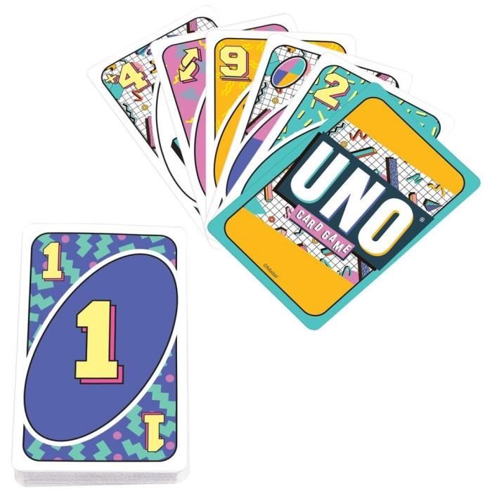 Jeu de cartes Mattel UNO Géant - Jeux d'ambiance