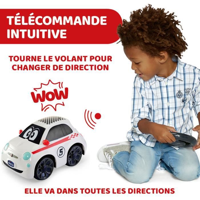 Voiture radiocommandée fiat 500 hotsell