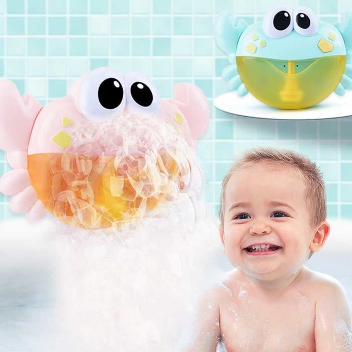 Jouet de bain crabe, bulle de jouet de bain pour bébé avec musique, bain de  machine