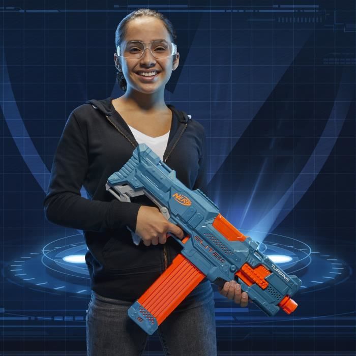 Jouet Nerf Elite 2.0 Turbine CS-18 et Flechettes NERF : le jouet à